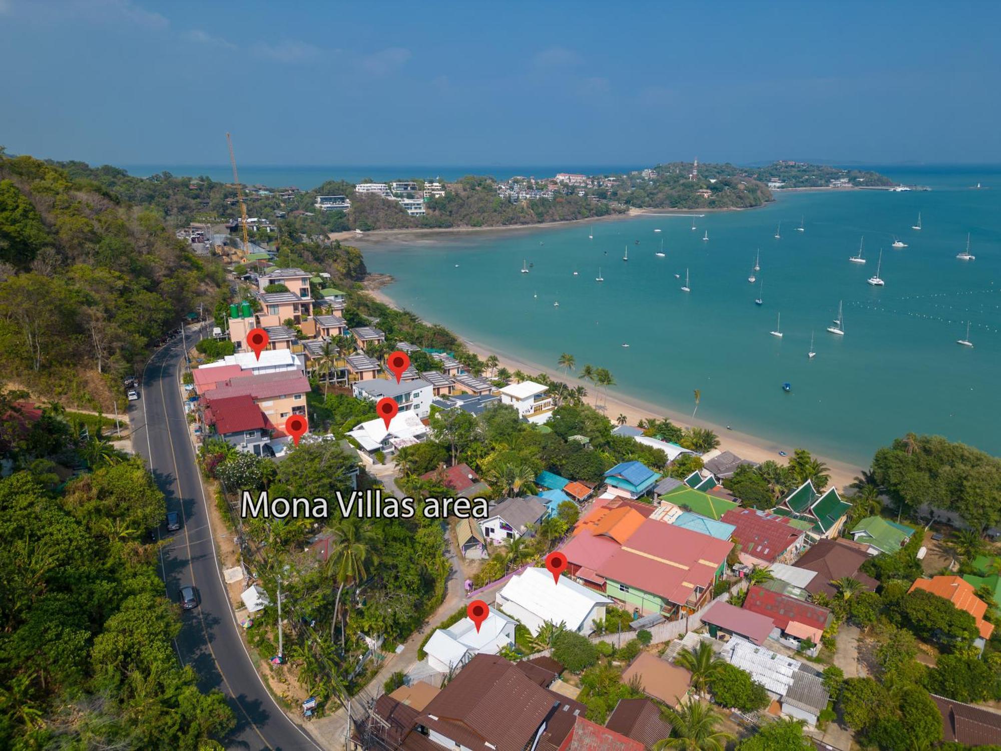 Mona Seaview Pool Villa Beach Front Aoyon Beach Ban Makham Eksteriør billede