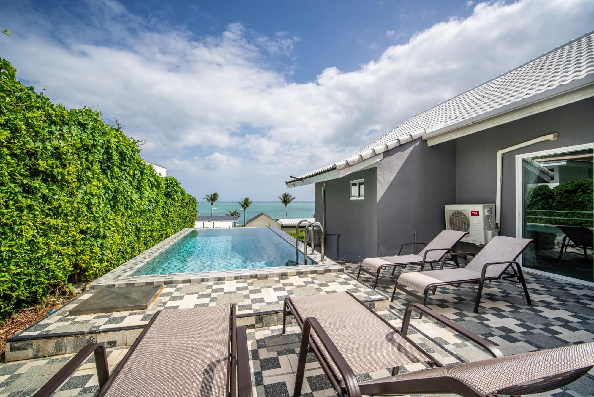 Mona Seaview Pool Villa Beach Front Aoyon Beach Ban Makham Værelse billede