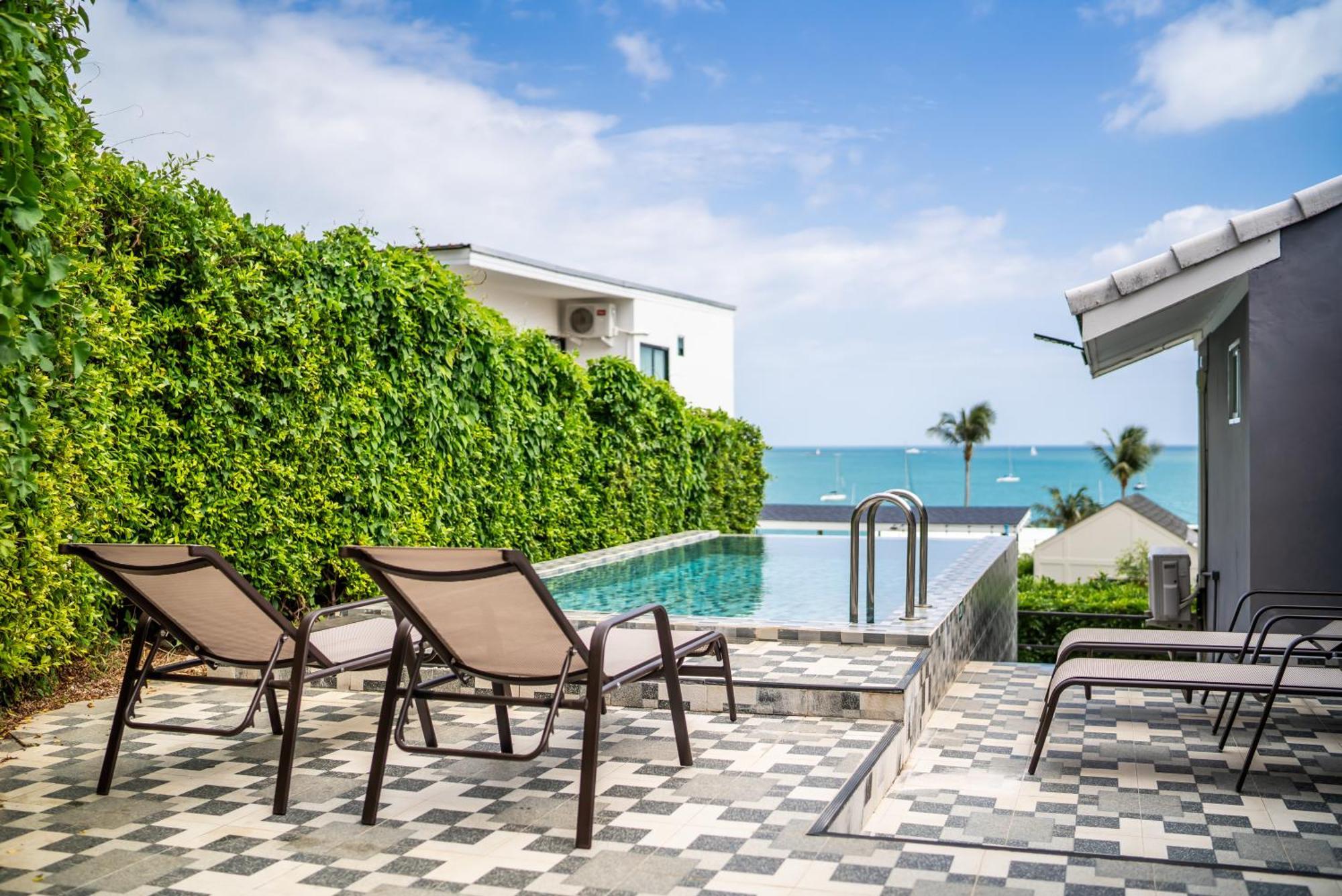 Mona Seaview Pool Villa Beach Front Aoyon Beach Ban Makham Værelse billede