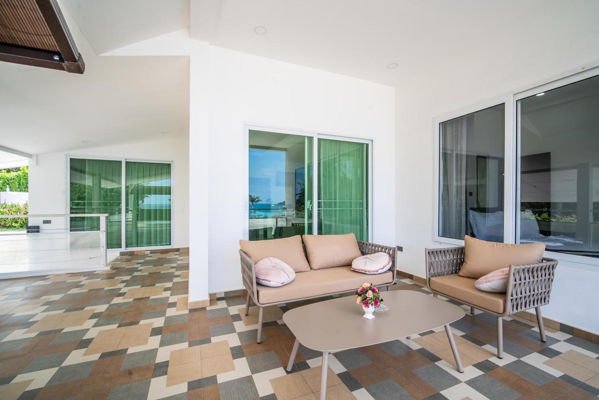 Mona Seaview Pool Villa Beach Front Aoyon Beach Ban Makham Værelse billede