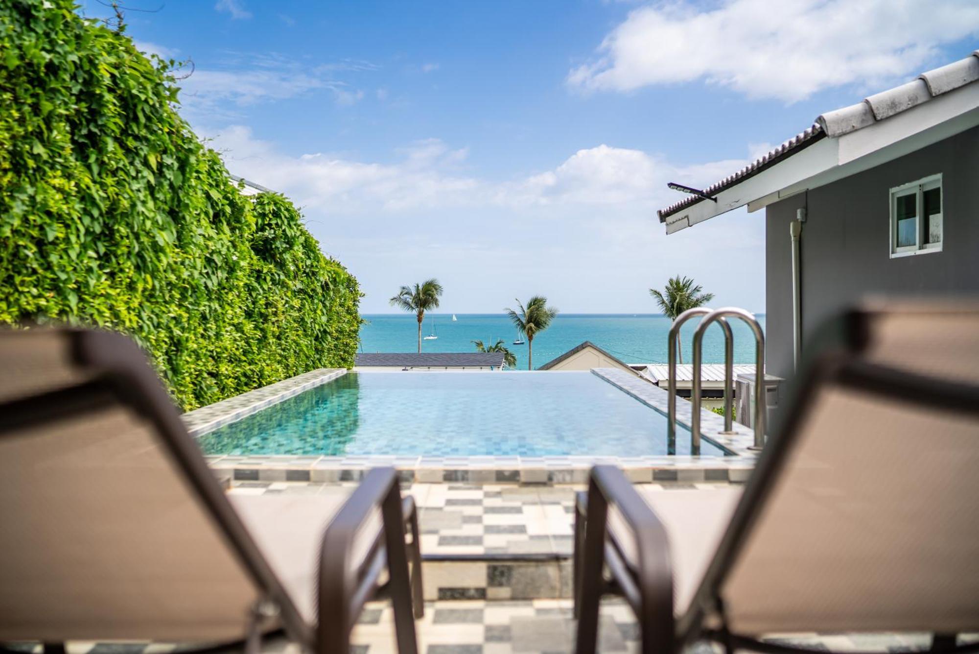 Mona Seaview Pool Villa Beach Front Aoyon Beach Ban Makham Værelse billede
