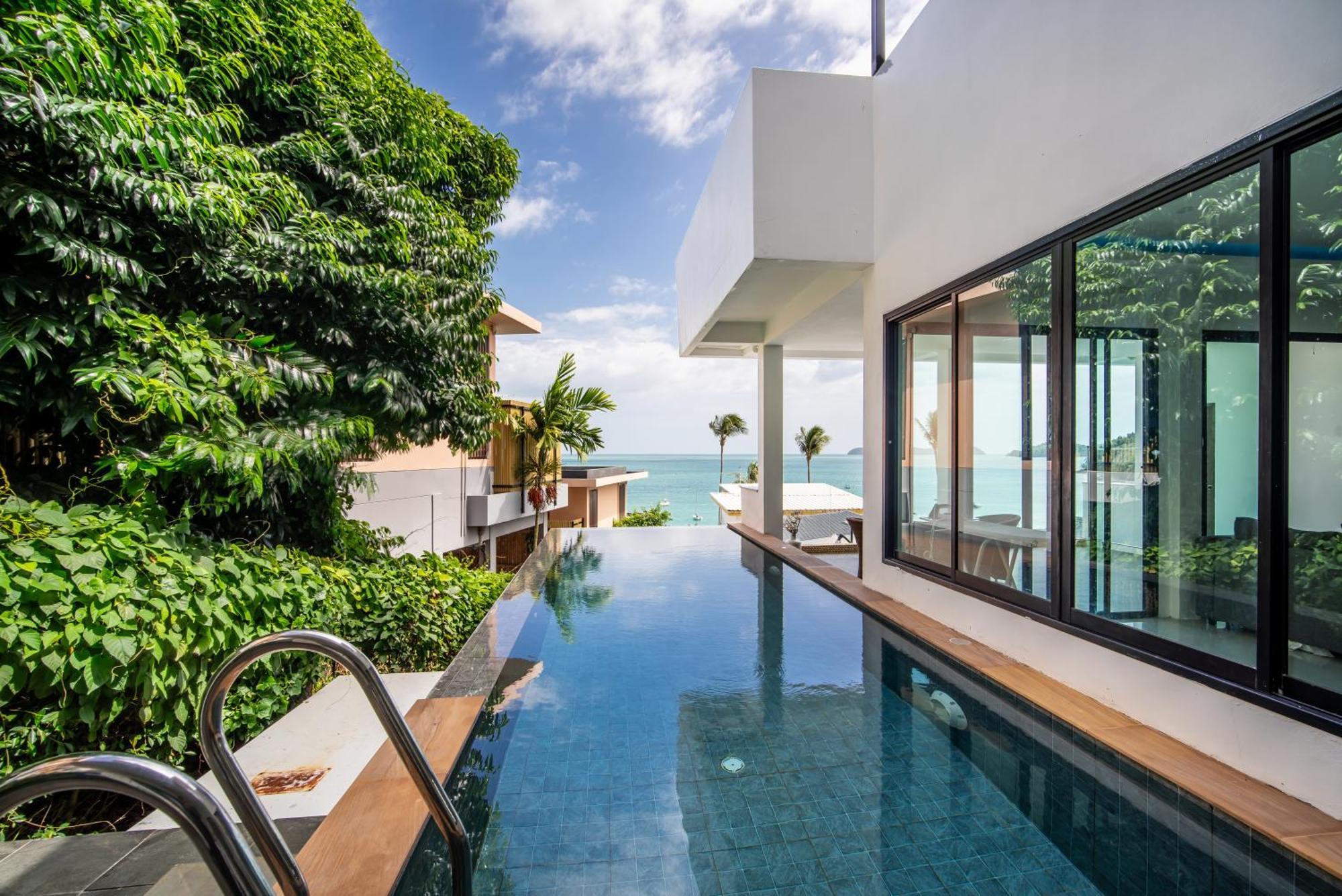Mona Seaview Pool Villa Beach Front Aoyon Beach Ban Makham Værelse billede