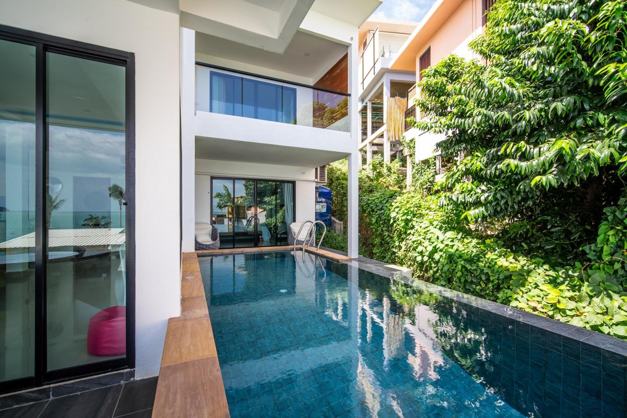 Mona Seaview Pool Villa Beach Front Aoyon Beach Ban Makham Værelse billede