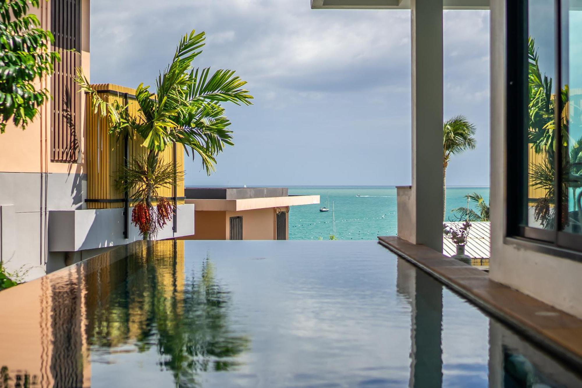 Mona Seaview Pool Villa Beach Front Aoyon Beach Ban Makham Værelse billede